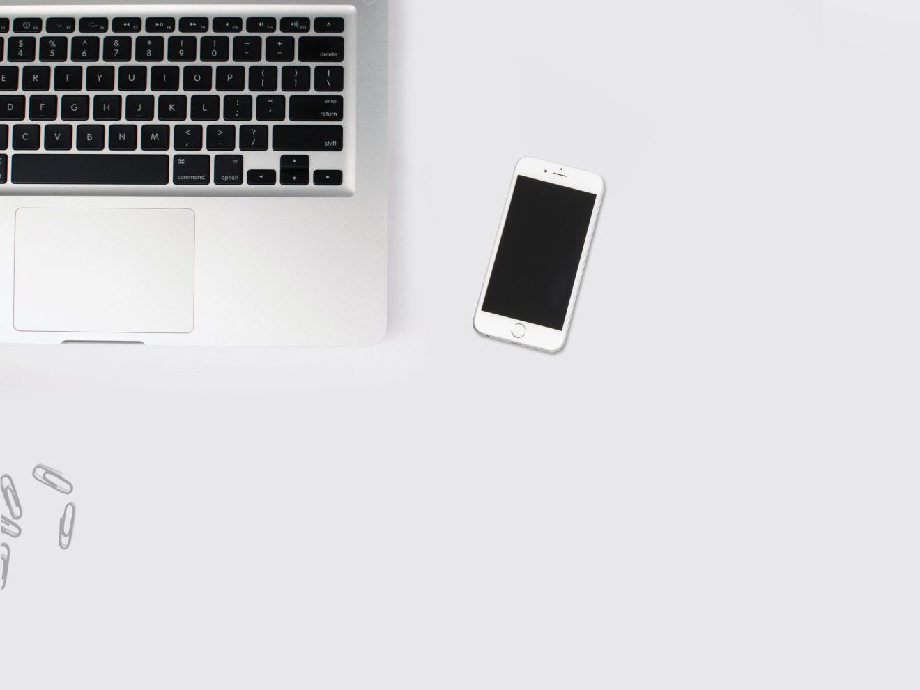 photo of a laptop on a desk