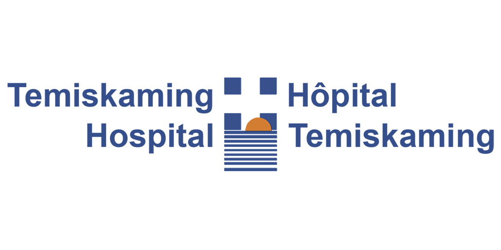 A logo for a hospital called temiskaming hospital