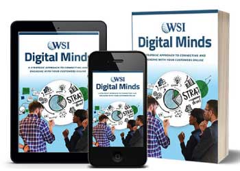 Digital Minds book displayed on tablet, smartphone, and print 