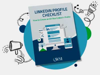 LinkedIn Profile Checklist guide cover. 