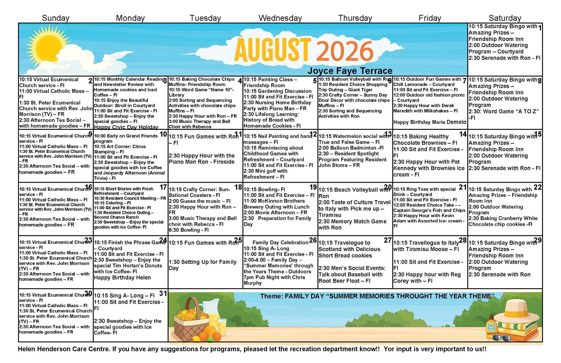 June 2026 Events