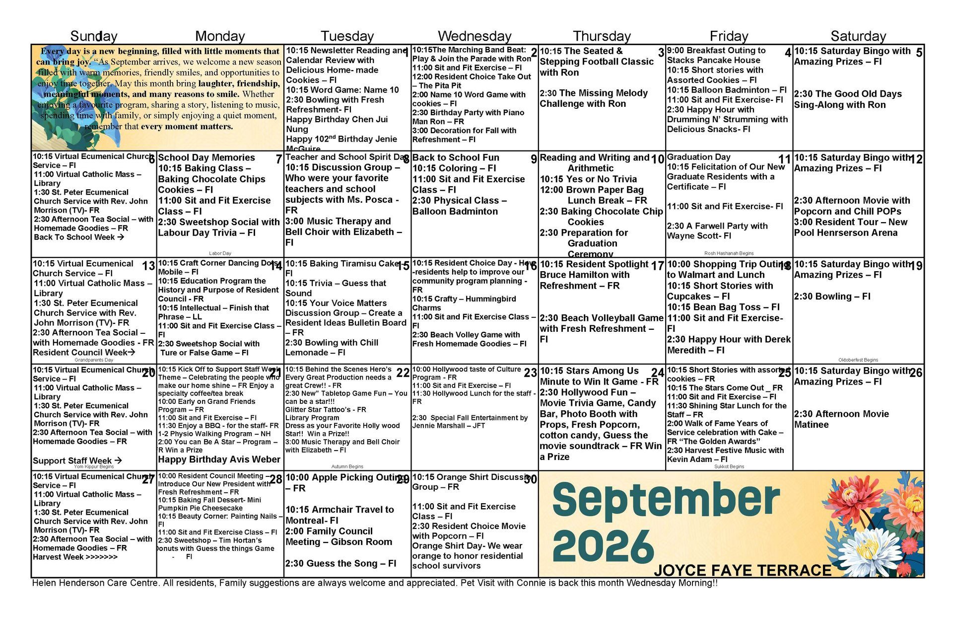 June 2026 Events