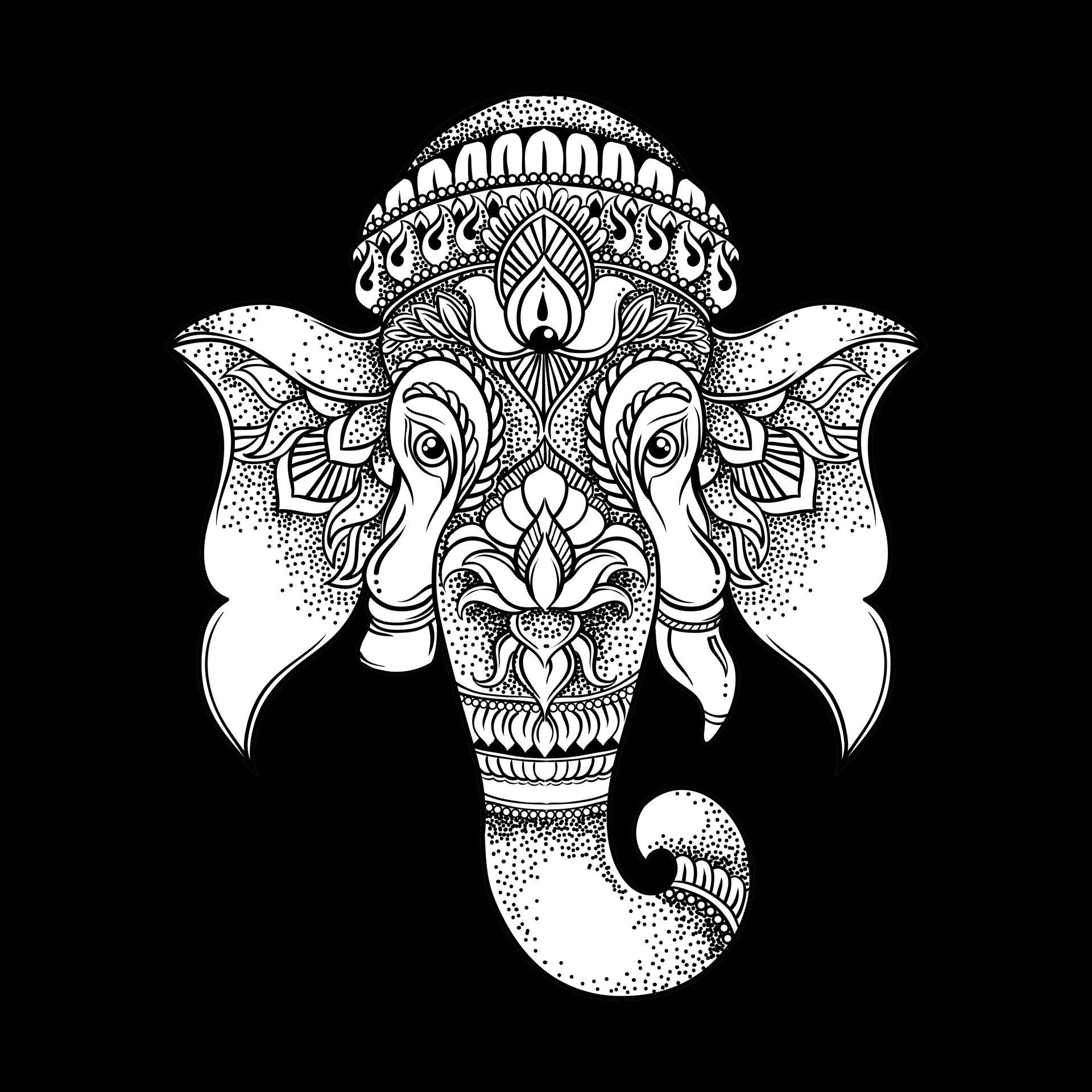 Ganesha, Hindernisse beseitigen, Kraft, Ausdauer