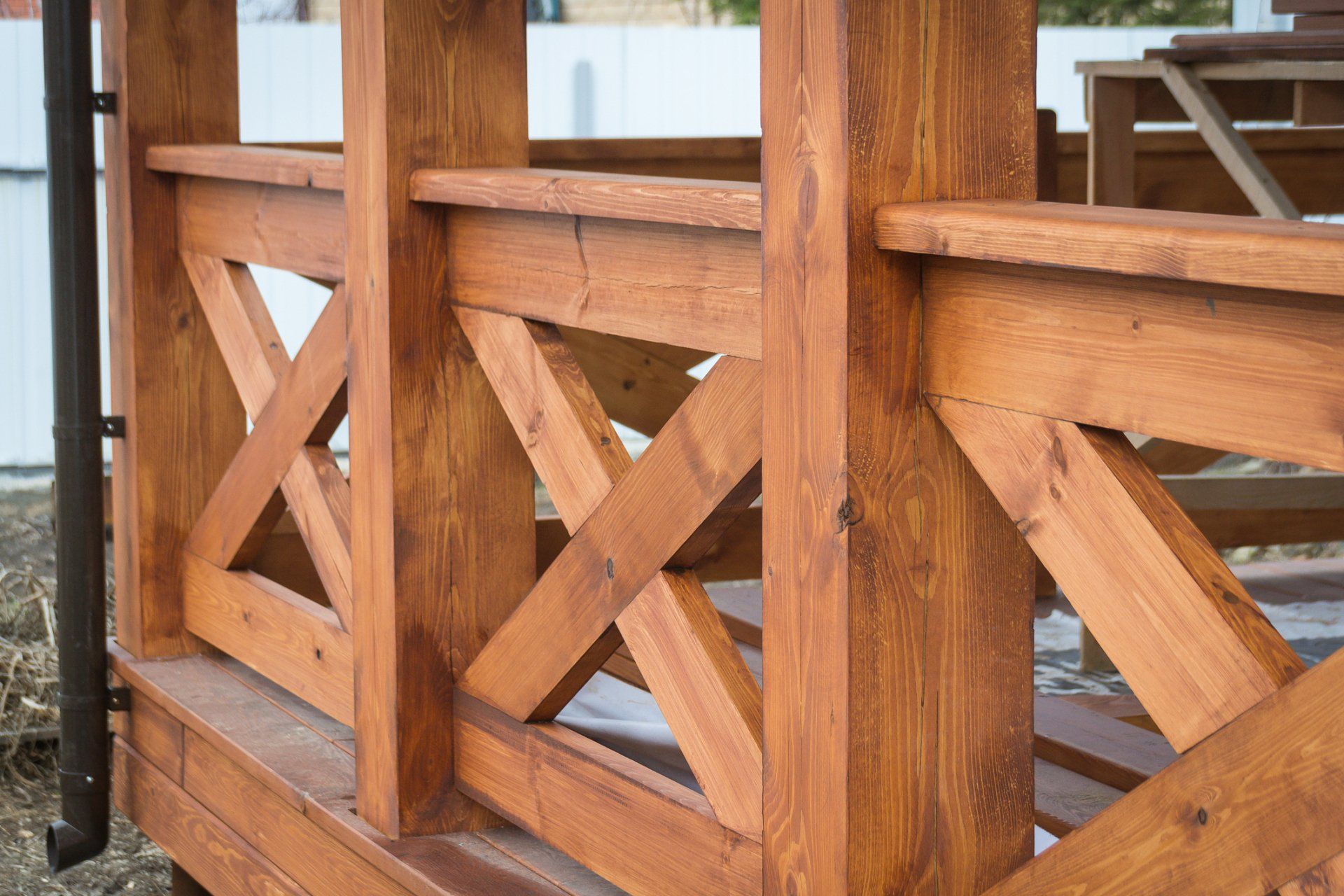 Deck Staining Brown — Twin Cities, MN — Top Shelf Painting & Services