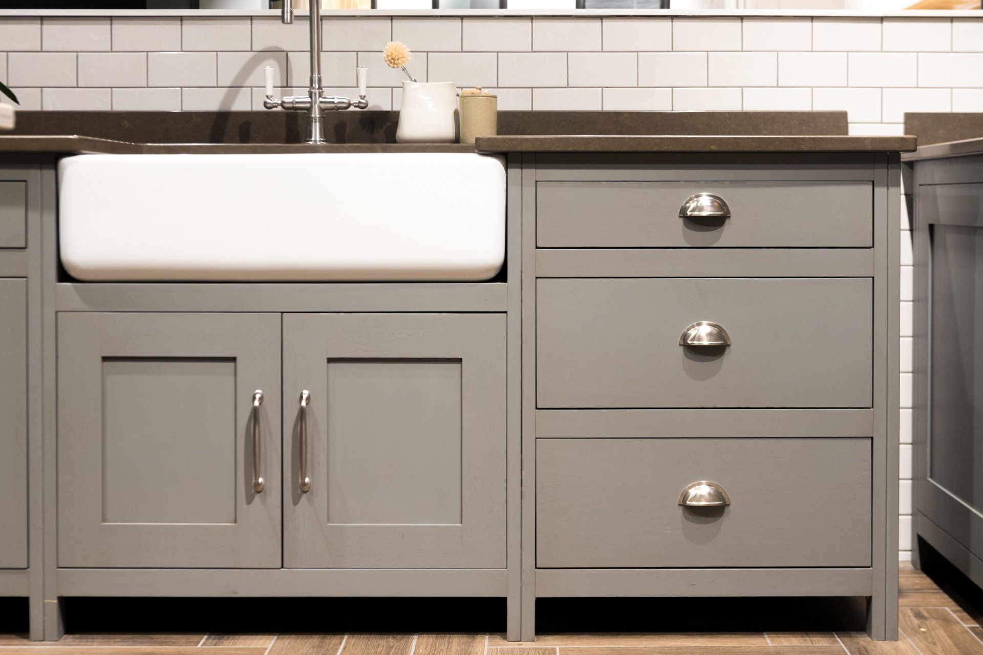 Gray Cabinet — Twin Cities, MN — Top Shelf Painting & Services