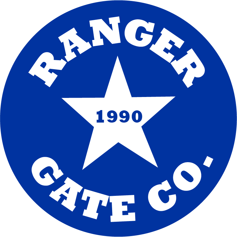 A blue sign that says ranger brand galvanized tubing products