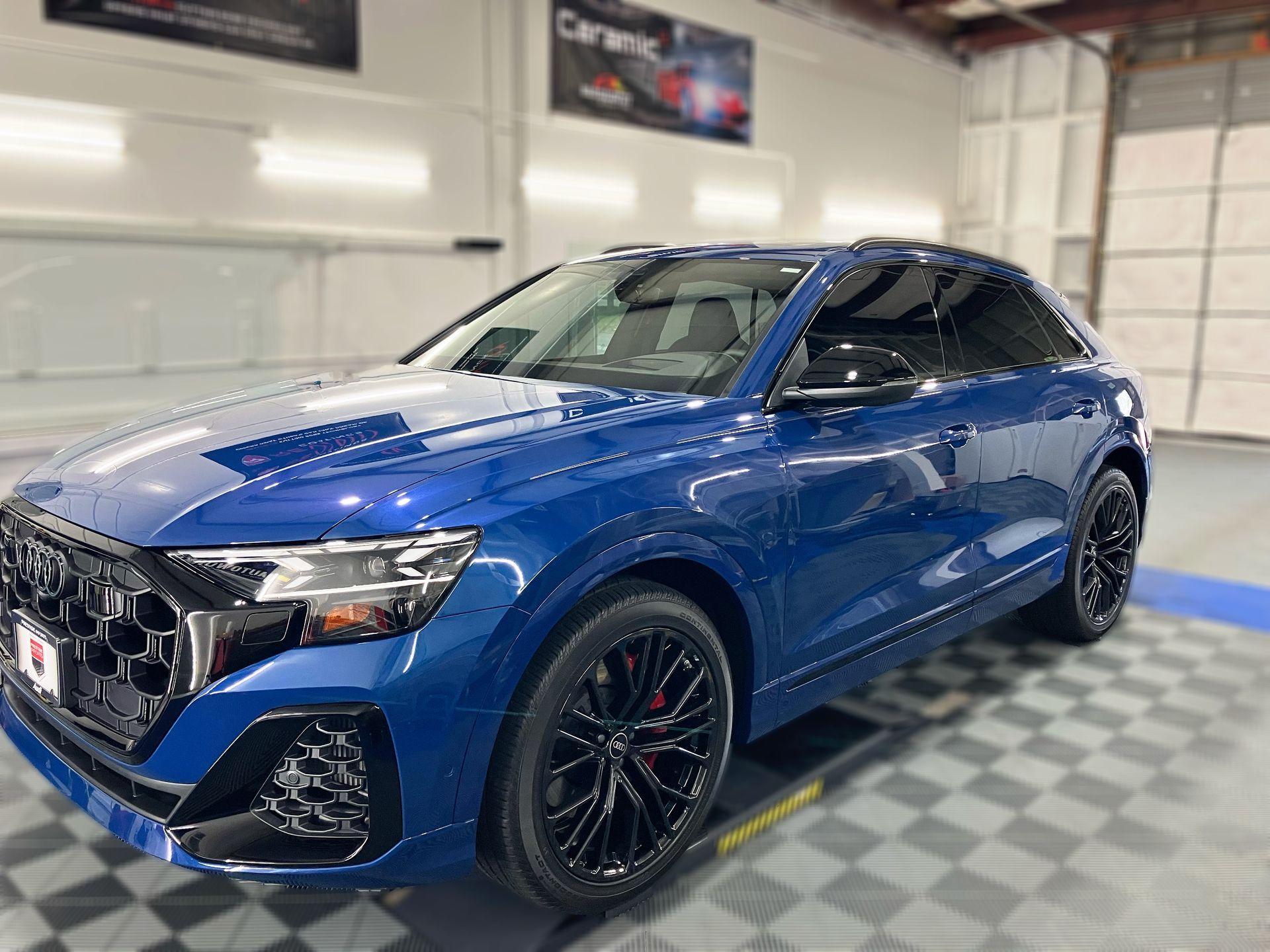 vehicle with ceramic coating
