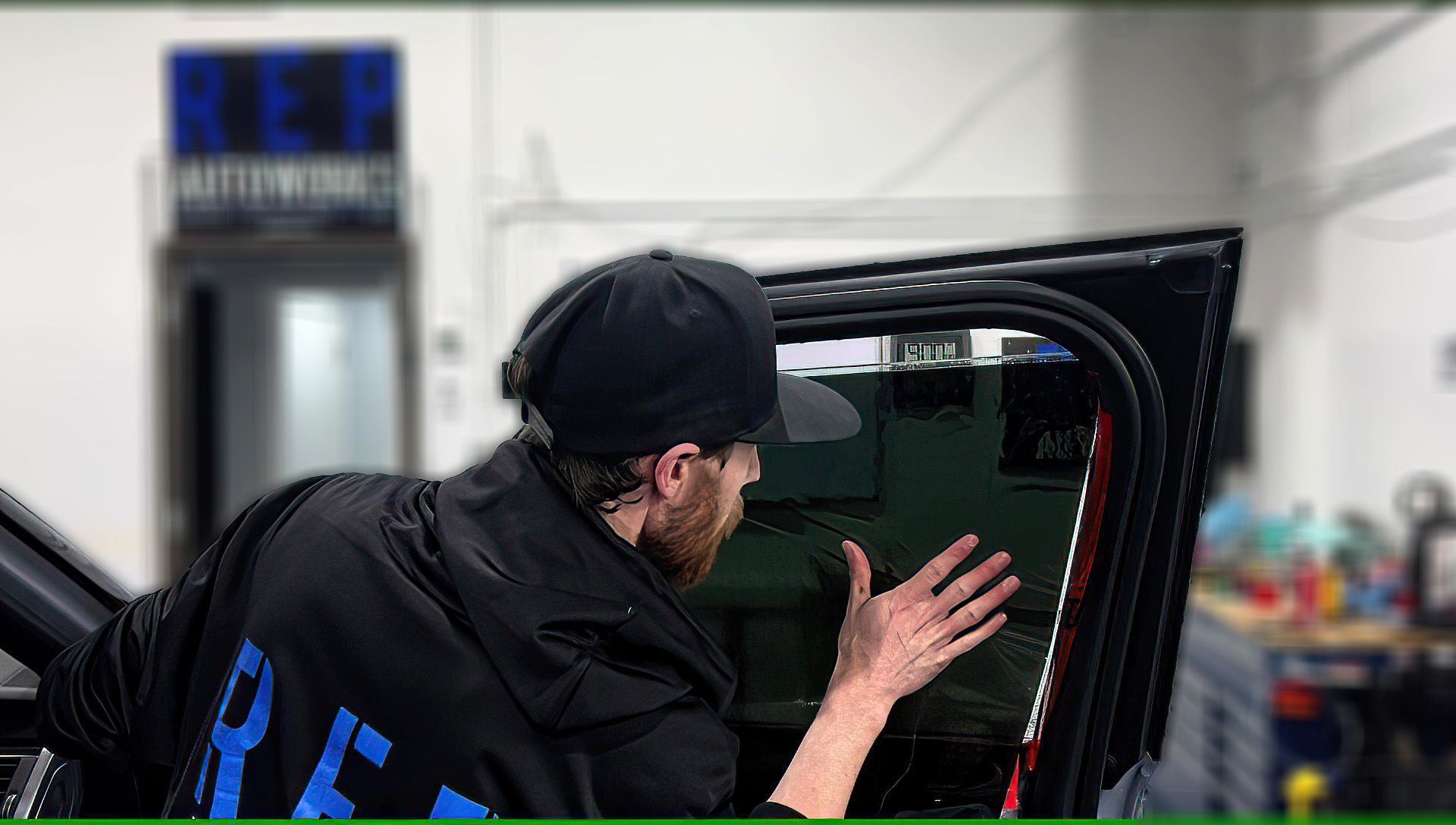 window tinting installation