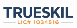 TRUESKIL logo in dark blue and orange with LIC# 1034516 below