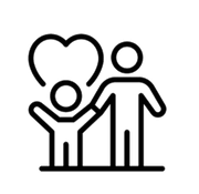 Child Custody Icon — Roanoke Rapids, NC — Monique Skinner Dixon Attorney At Law