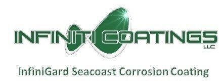 The logo for infinigard seacoast corrosion coatings llc