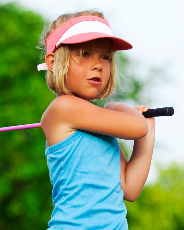 Junior Golf Swing with Pure Srtike