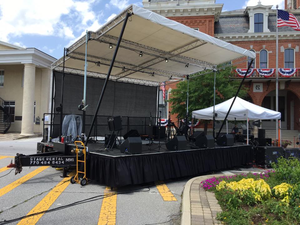 Mobile Stage — Lithonia, GA — MMI Rental