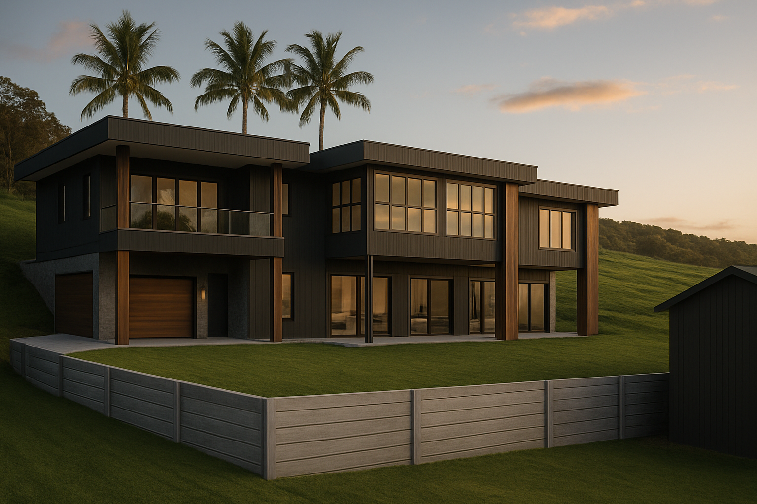Modern Two-story House — Construction Services in Southport, QLD