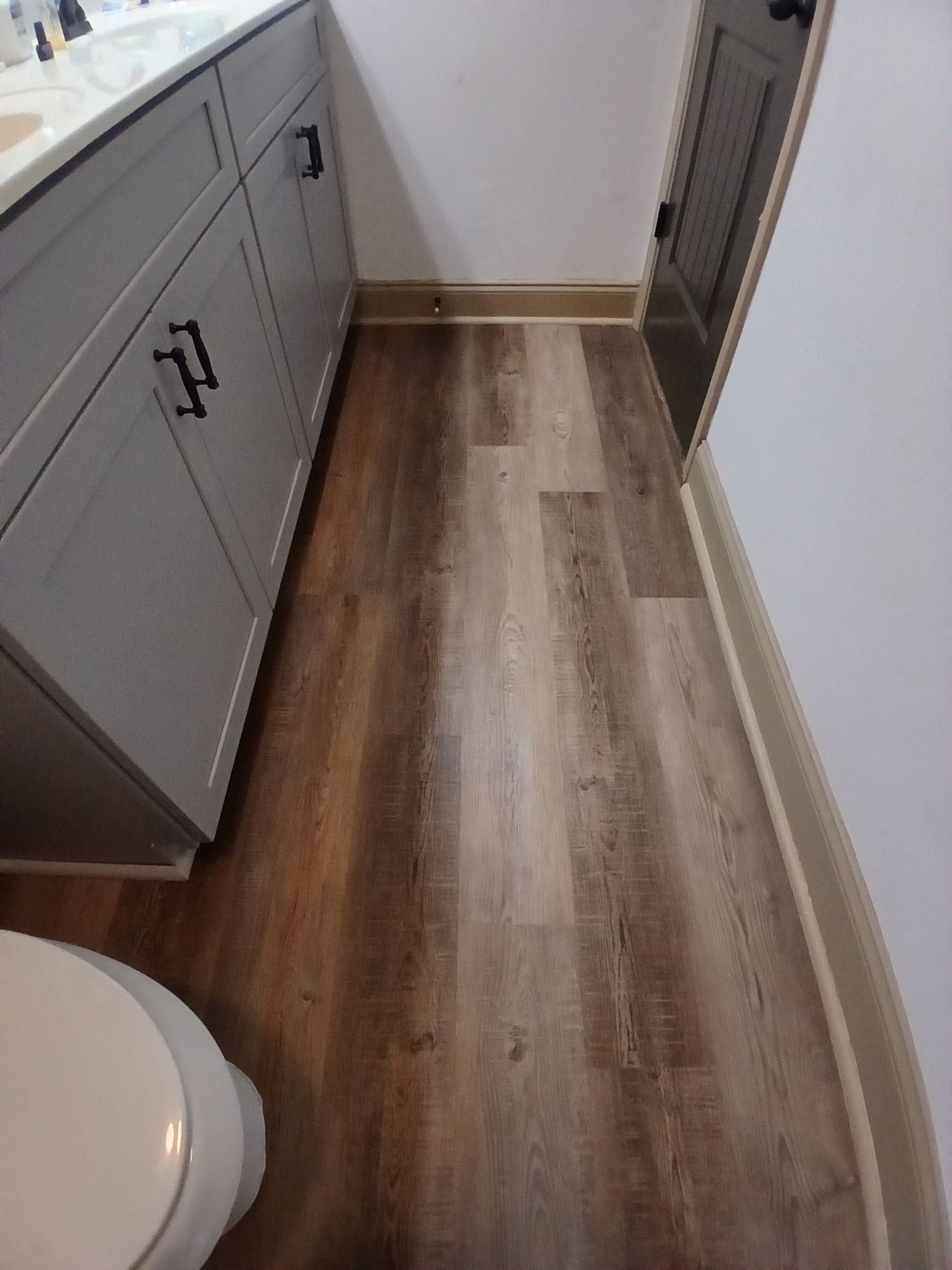 Luxury Vinyl Plank Installed by Martin's Master Flooring