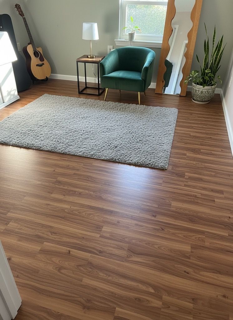Luxury Vinyl Plank Installed by Martin's Master Flooring
