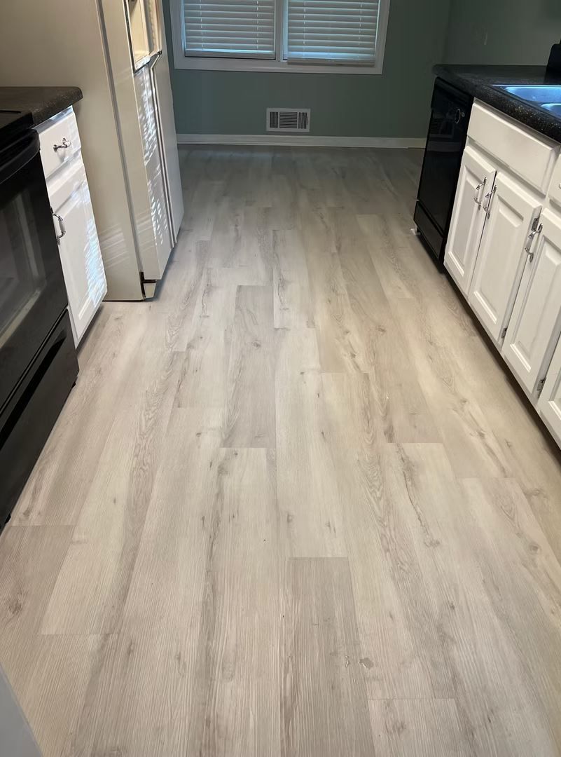 Luxury Vinyl Plank Installed by Martin's Master Flooring