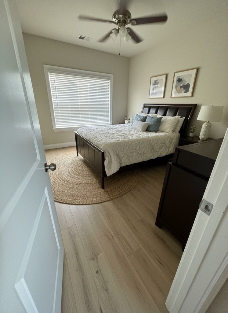 Luxury Vinyl Plank Installed by Martin's Master Flooring