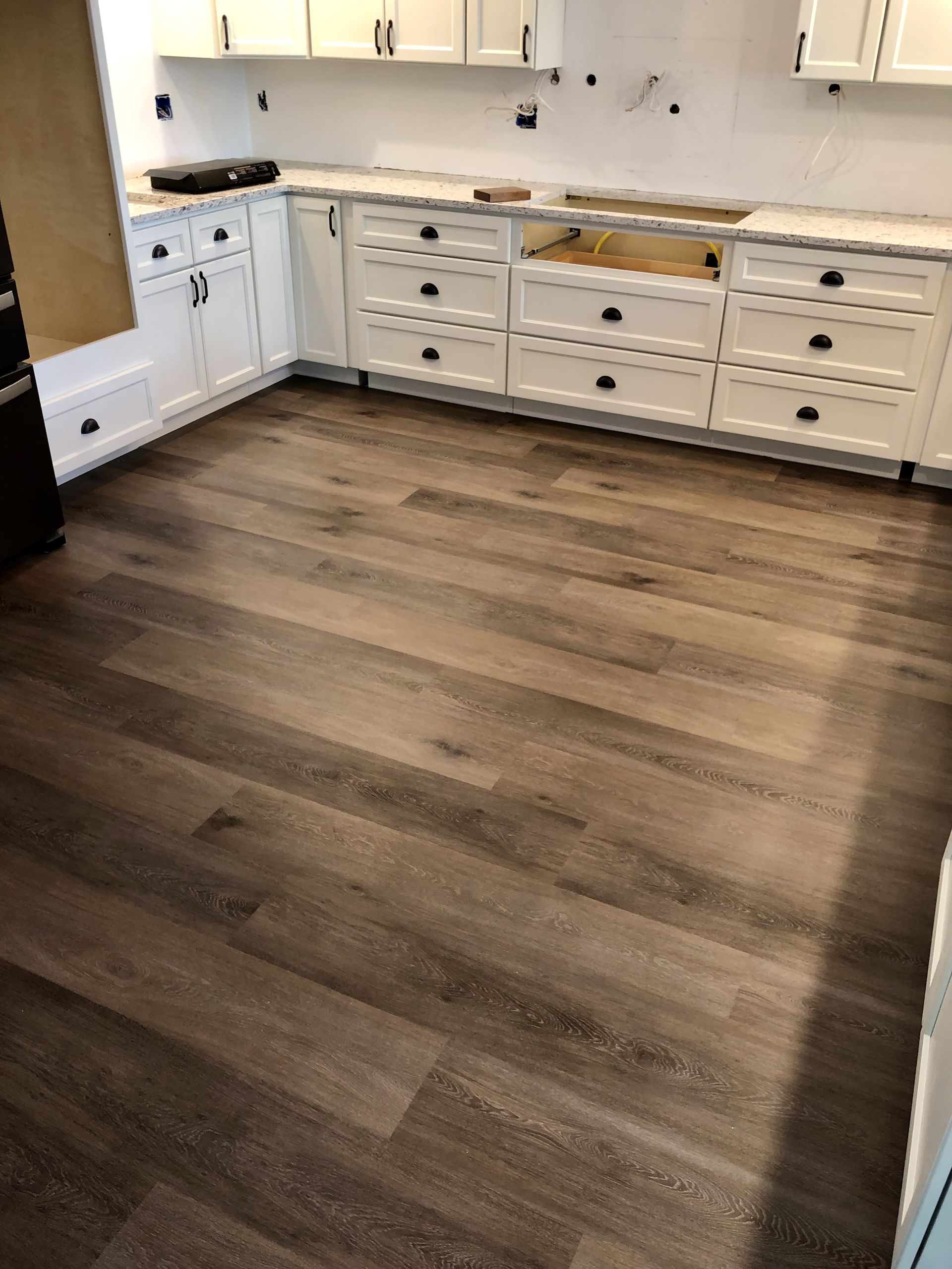 Luxury Vinyl Plank Installed by Martin's Master Flooring