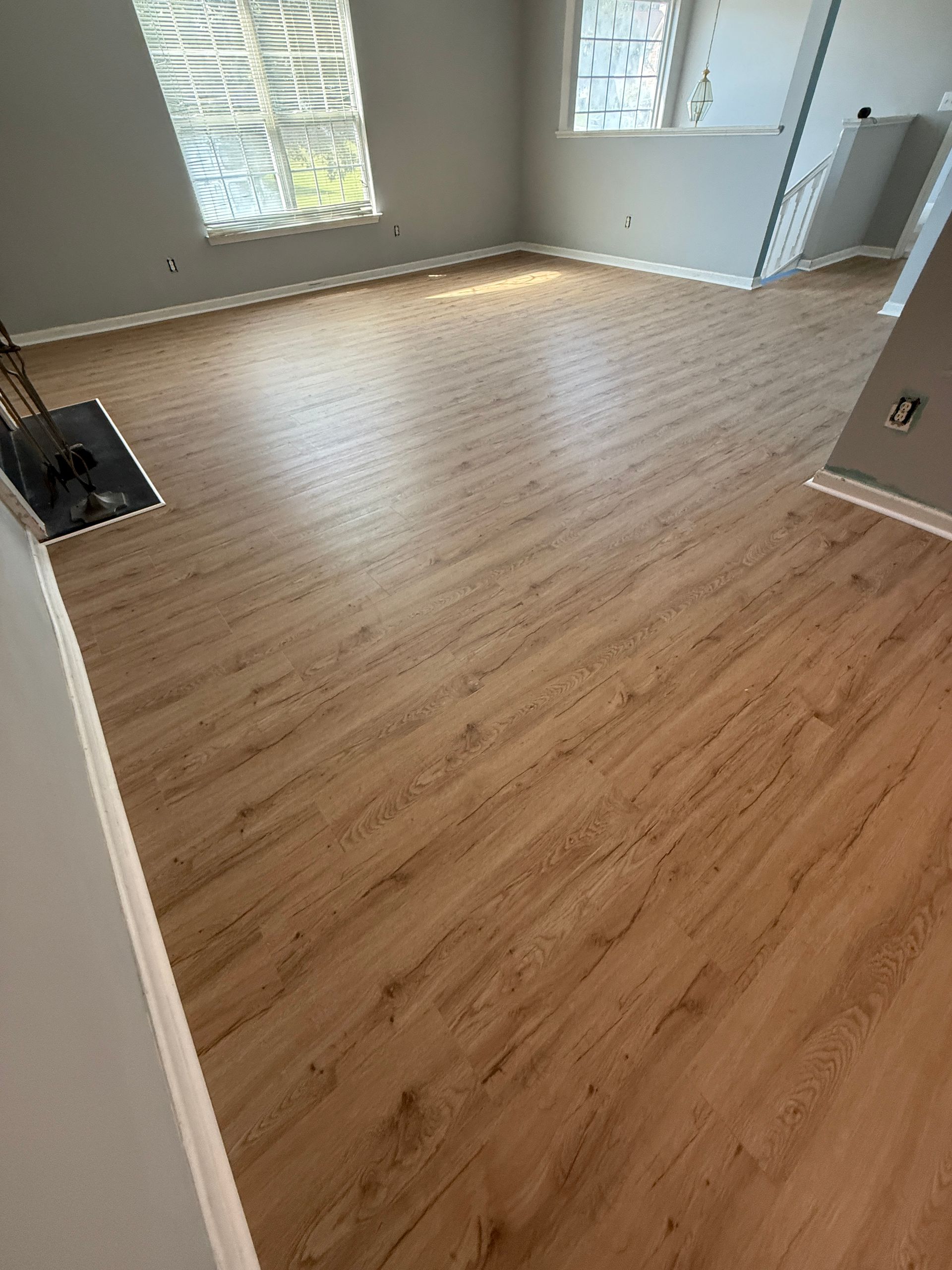 Luxury Vinyl Plank Installed by Martin's Master Flooring