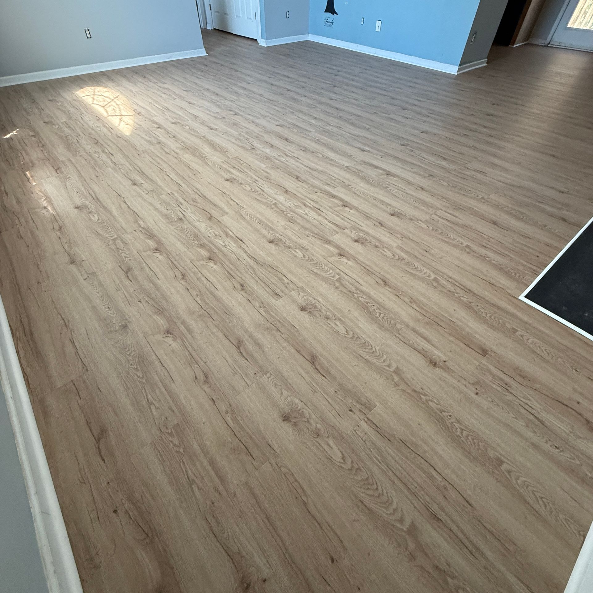 Luxury Vinyl Plank Installed by Martin's Master Flooring
