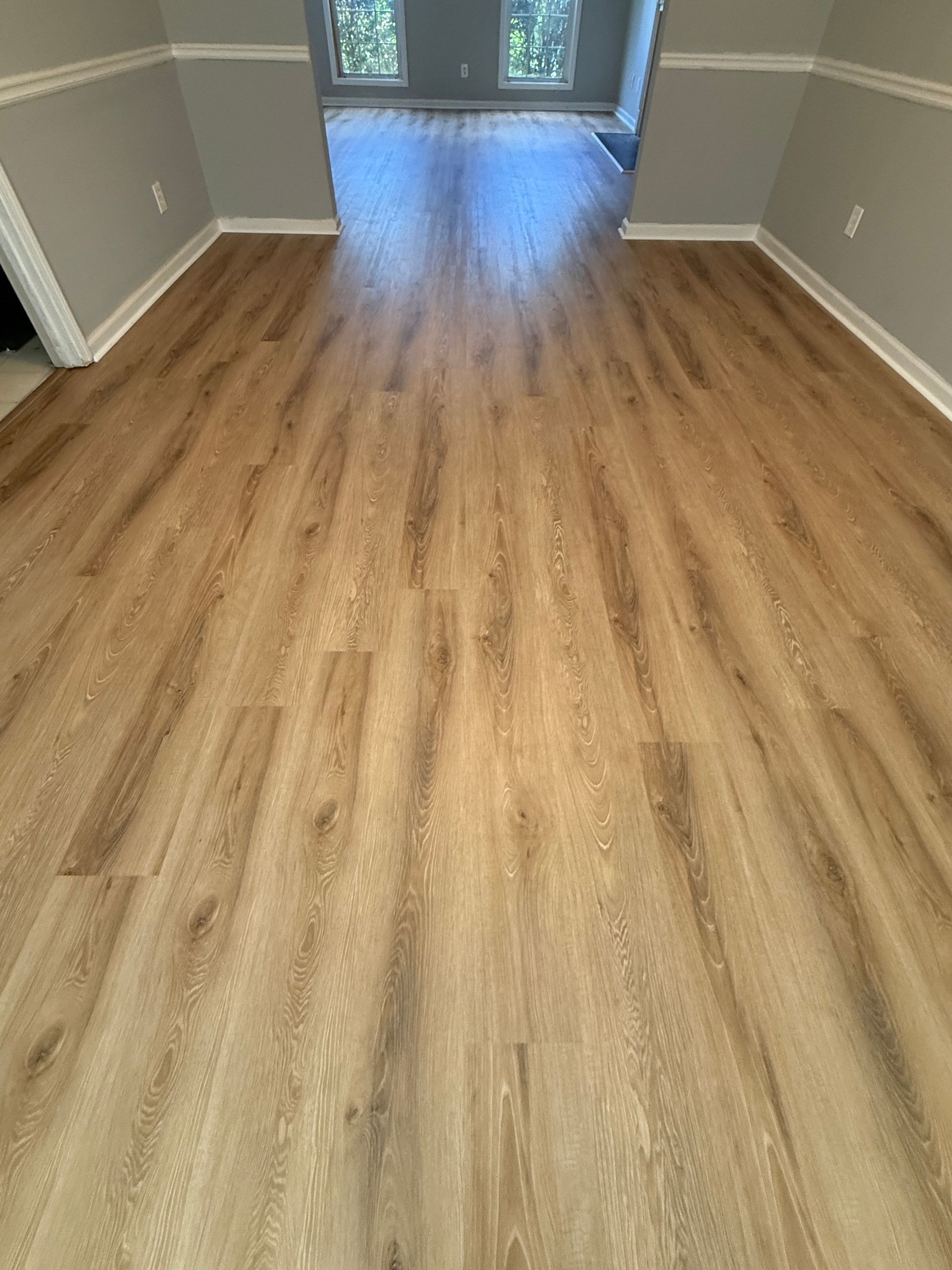Luxury Vinyl Plank Installed by Martin's Master Flooring