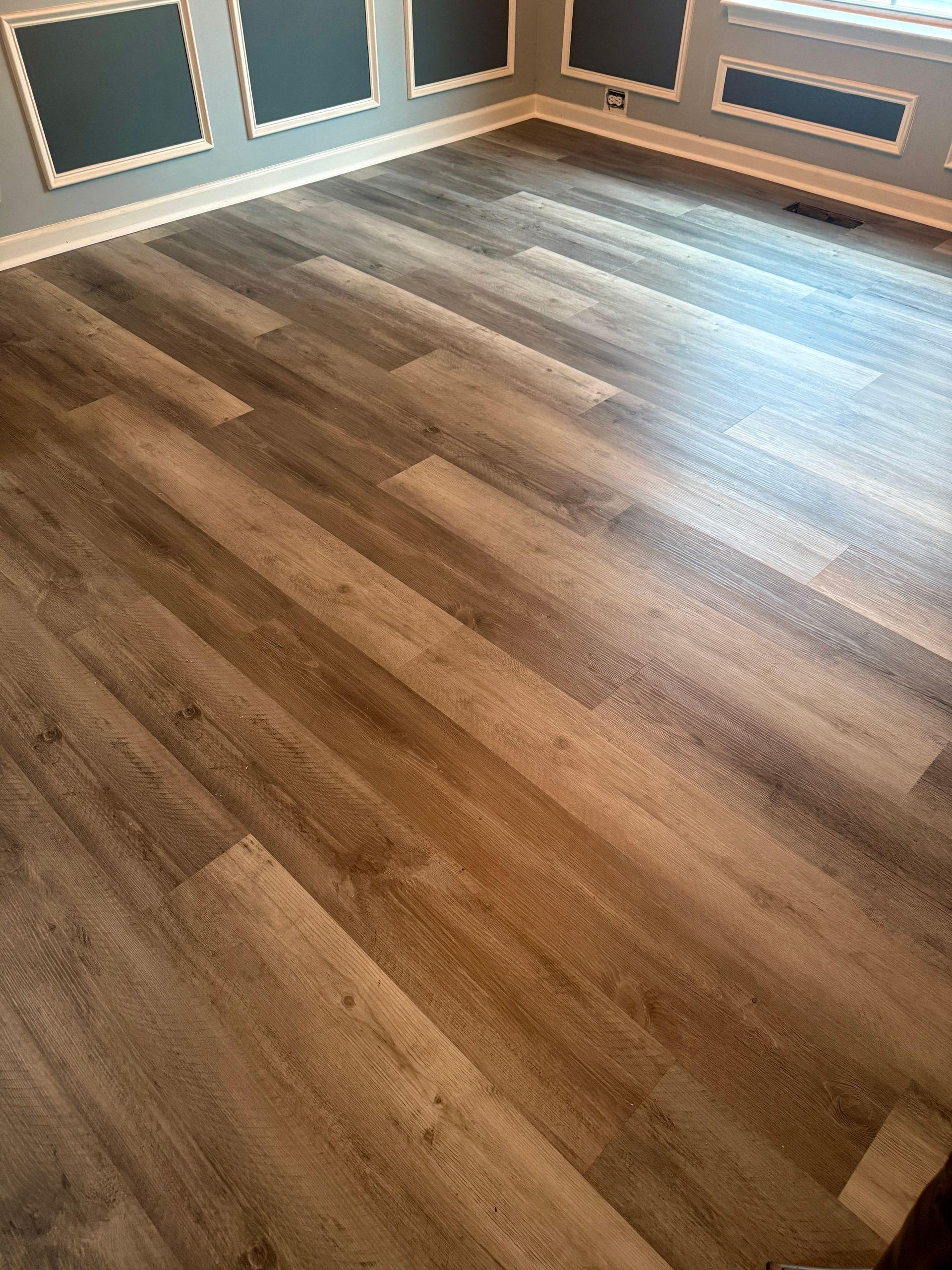 Luxury Vinyl Plank Installed by Martin's Master Flooring