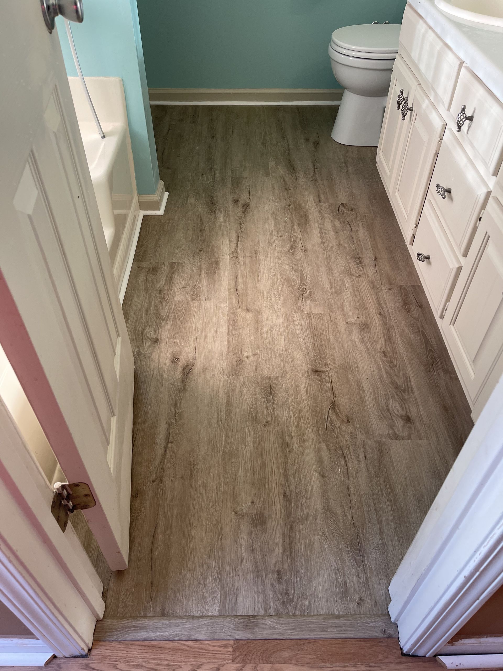 Luxury Vinyl Plank Installed by Martin's Master Flooring