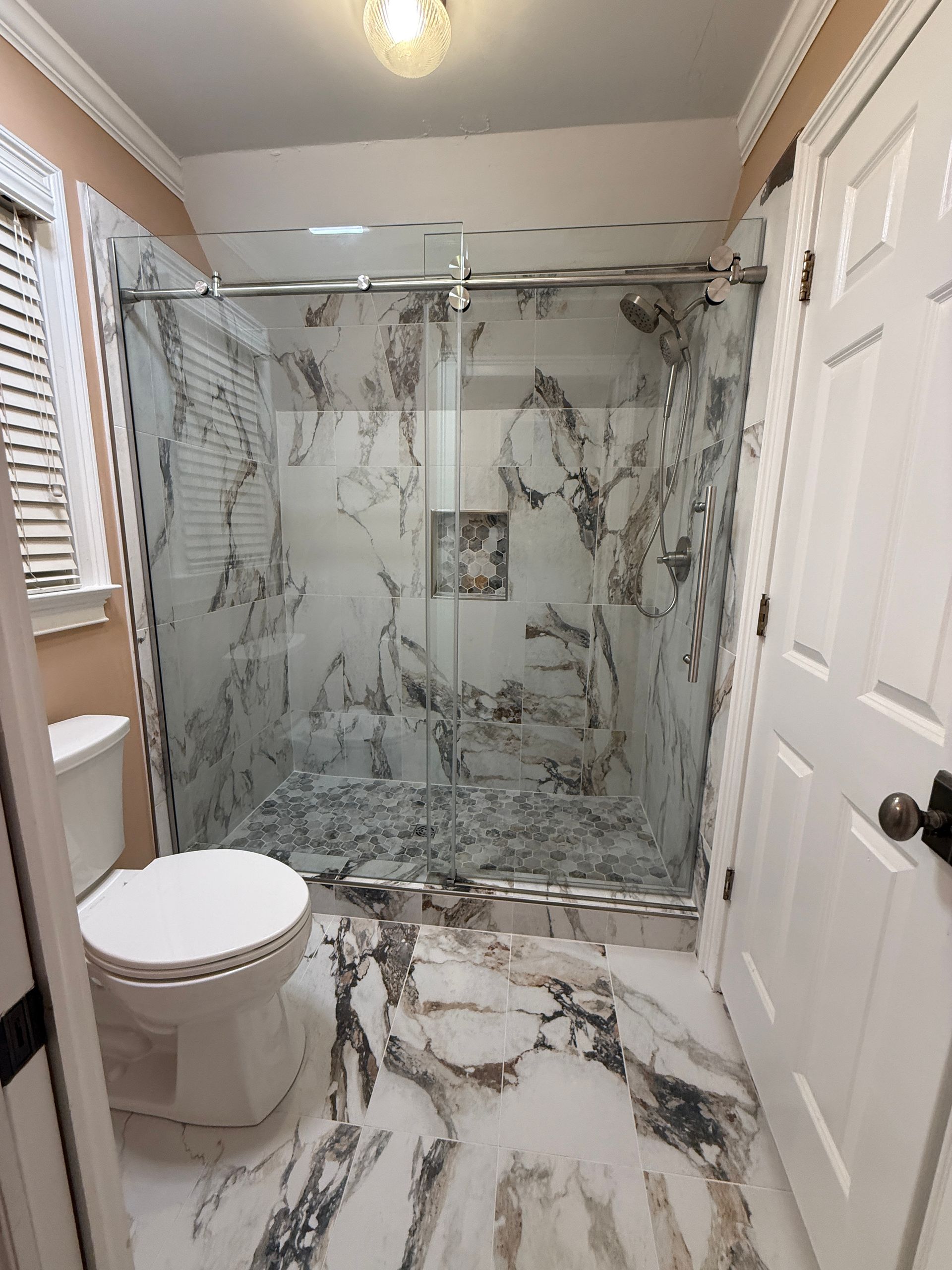 Bathroom Renovation by Martin's Master Flooring