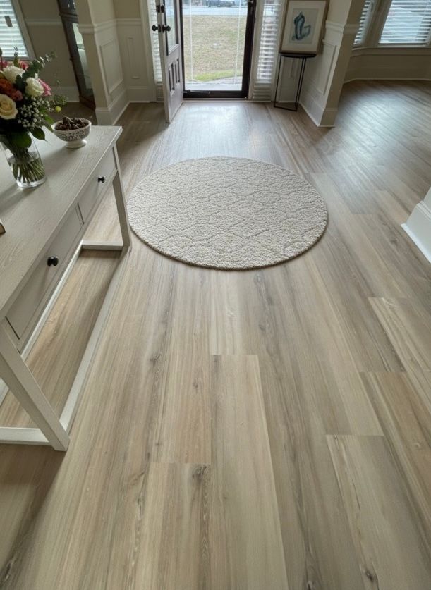 Luxury Vinyl Plank Installed by Martin's Master Flooring 