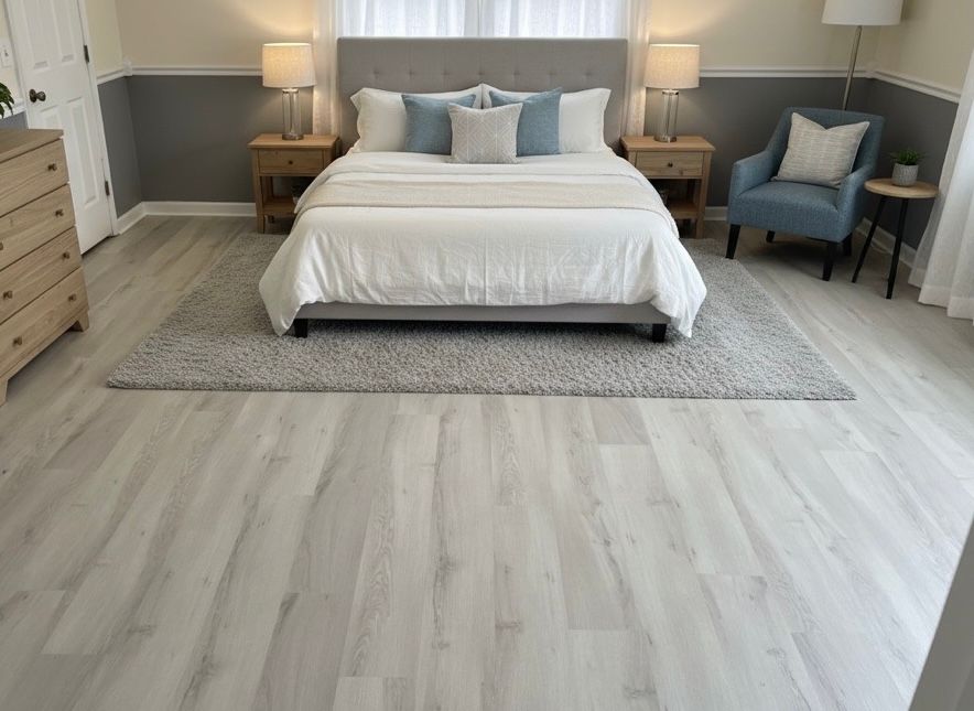 Luxury Vinyl Plank Installed by Martin's Master Flooring