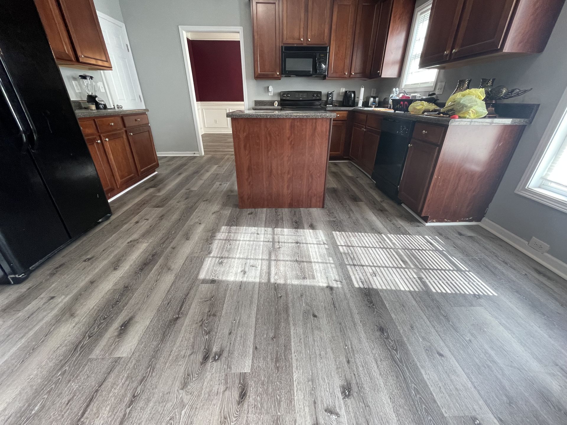 Luxury Vinyl Plank Installed by Martin's Master Flooring