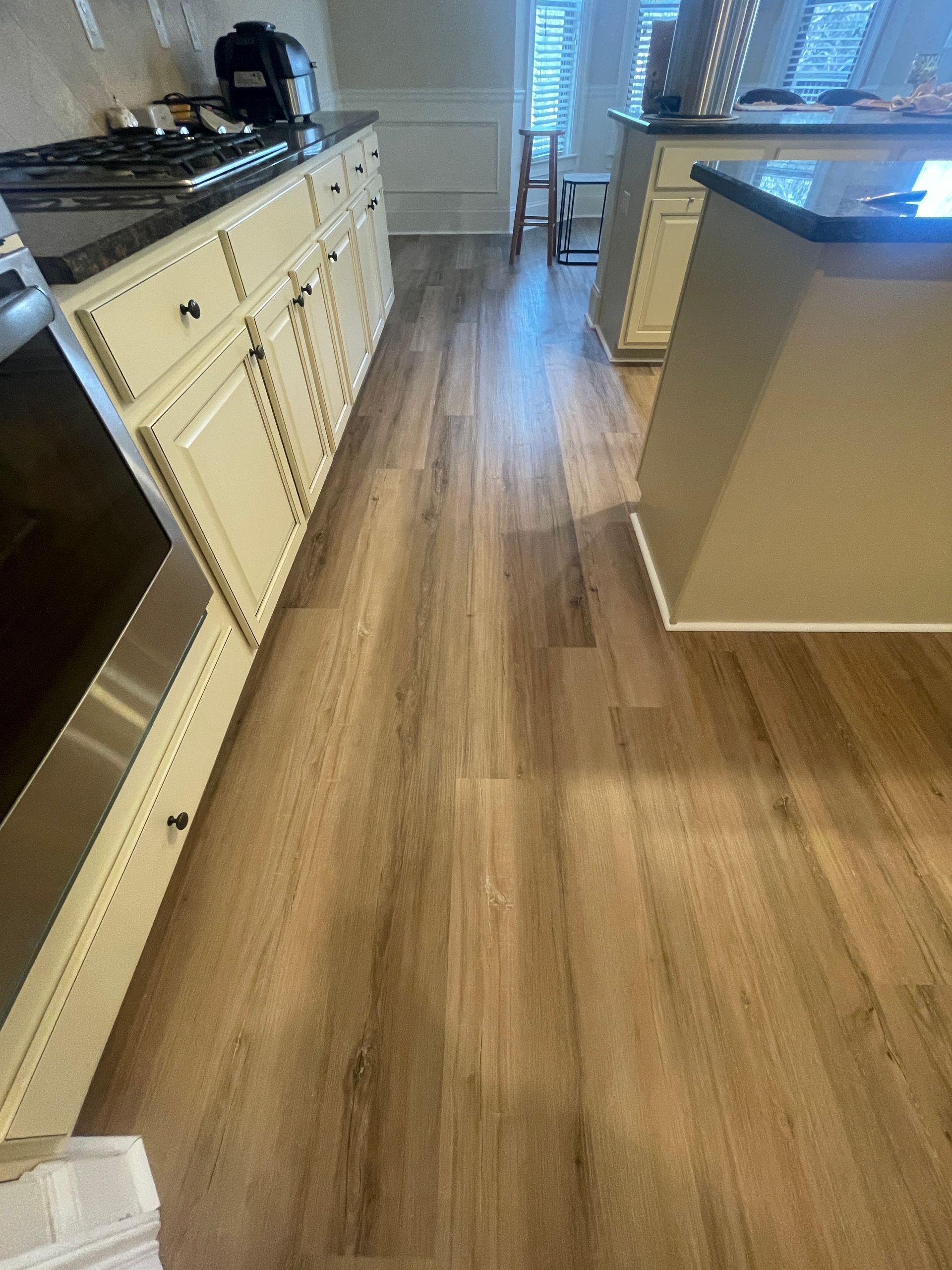 Luxury Vinyl Plank Installed by Martin's Master Flooring