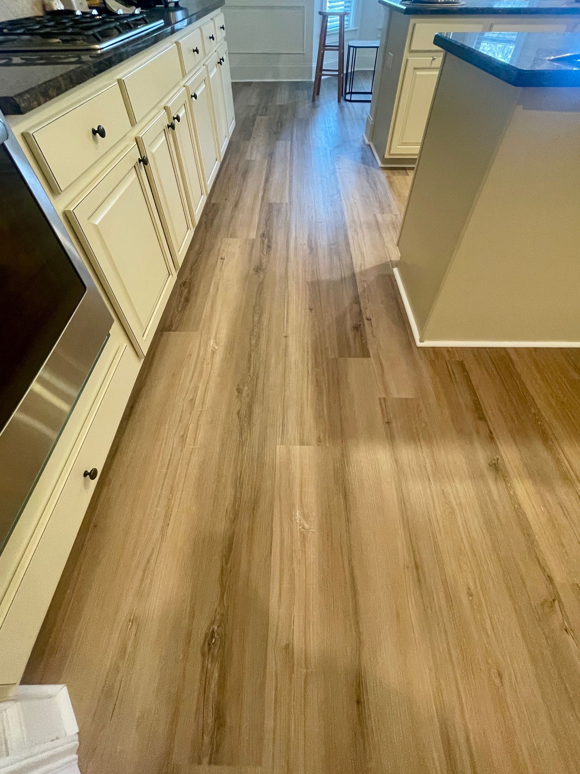 Luxury Vinyl Plank Installed by Martin's Master Flooring
