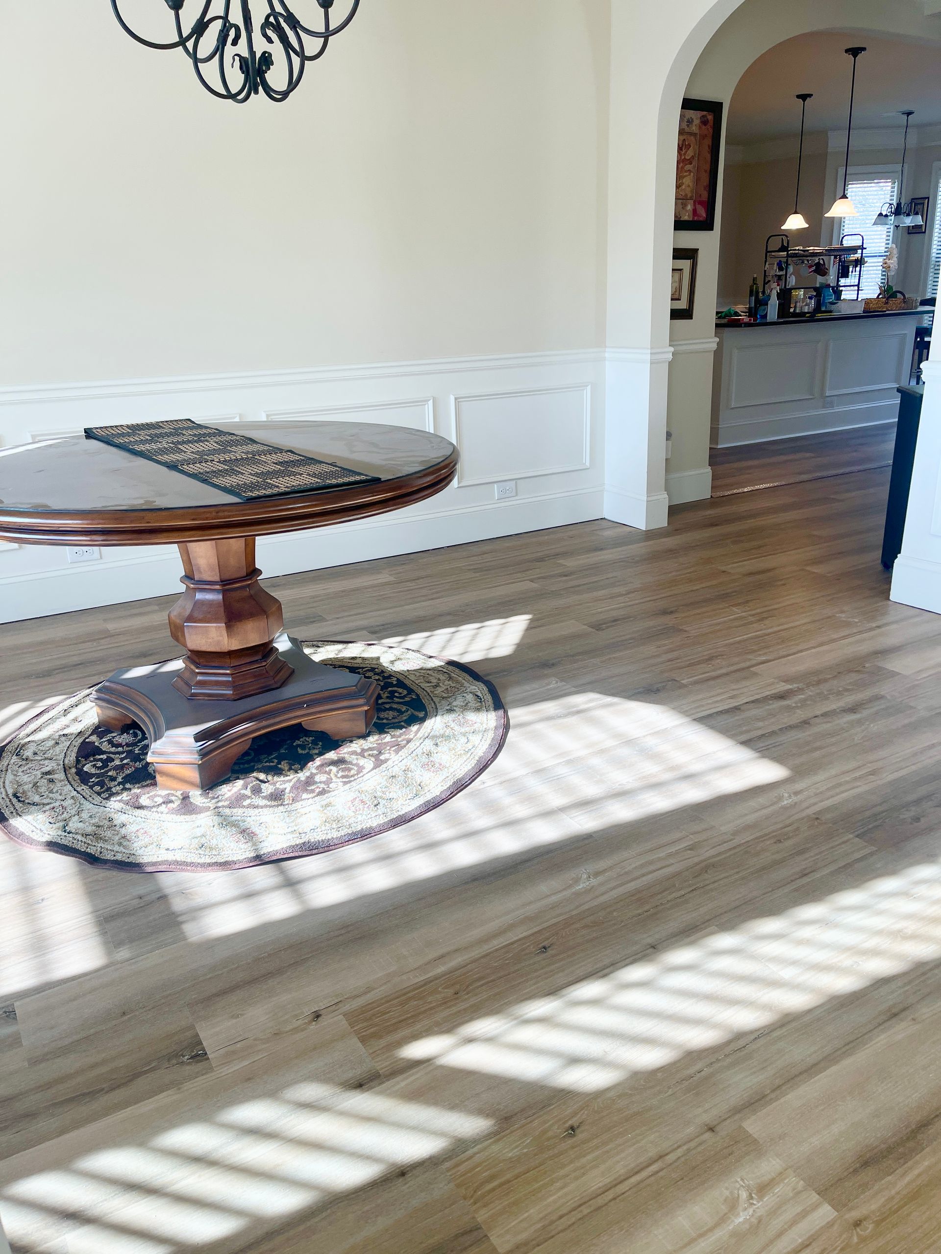 Luxury Vinyl Plank Installed by Martin's Master Flooring