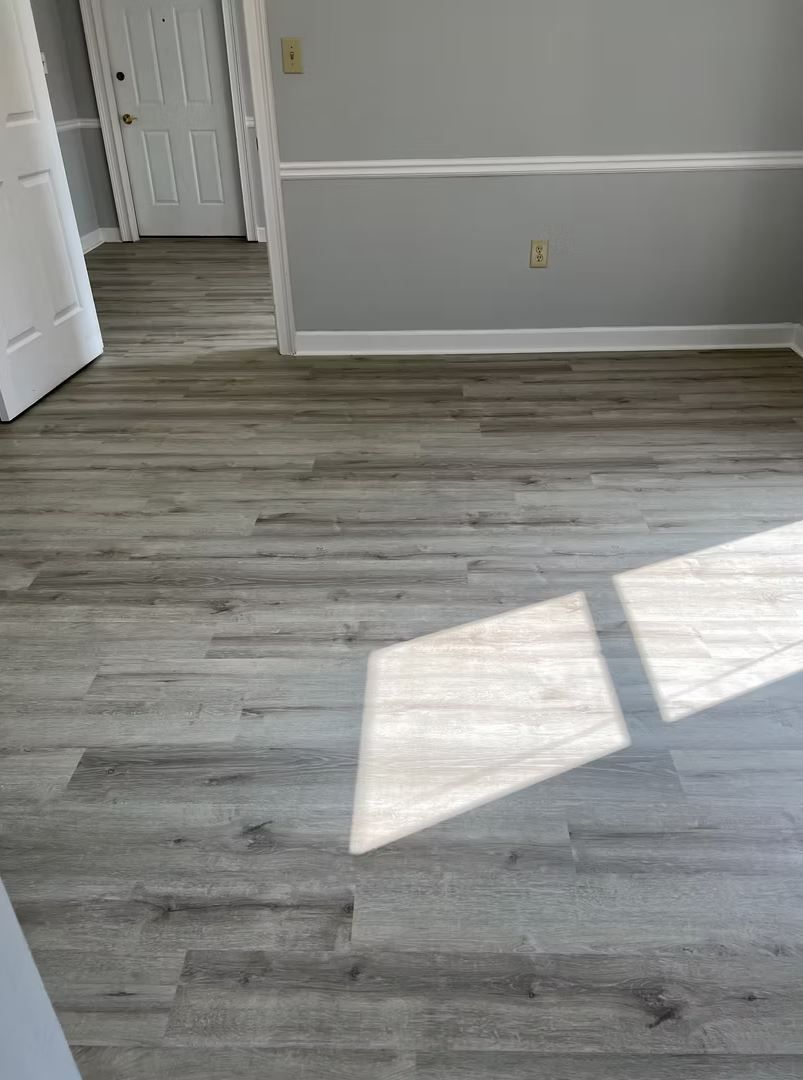 Luxury Vinyl Plank Installed by Martin's Master Flooring