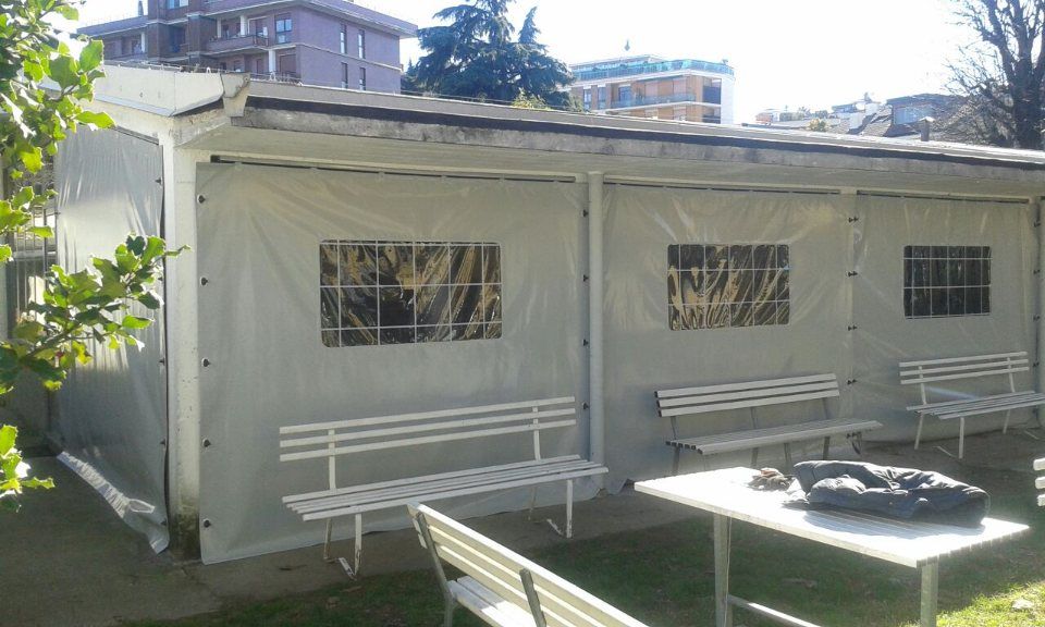 teloni in pvc per tende