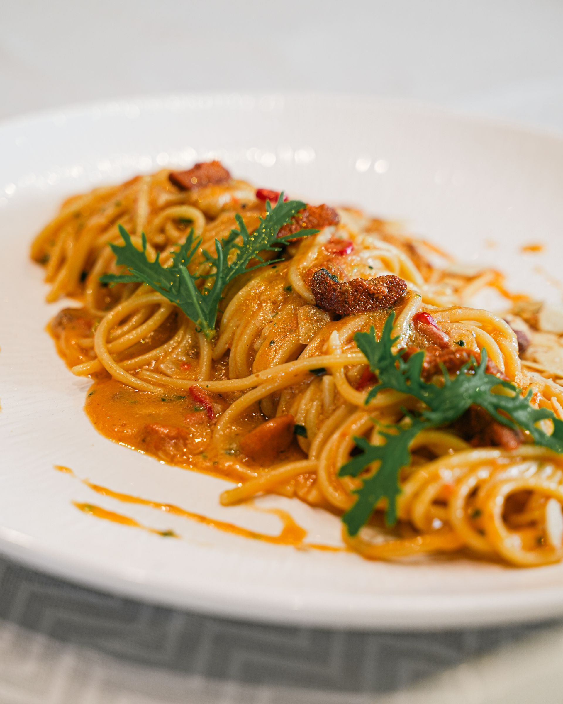 Specialità di mare del ristorante pesce a Senigallia Pulcinella, tra primi e secondi di pesce