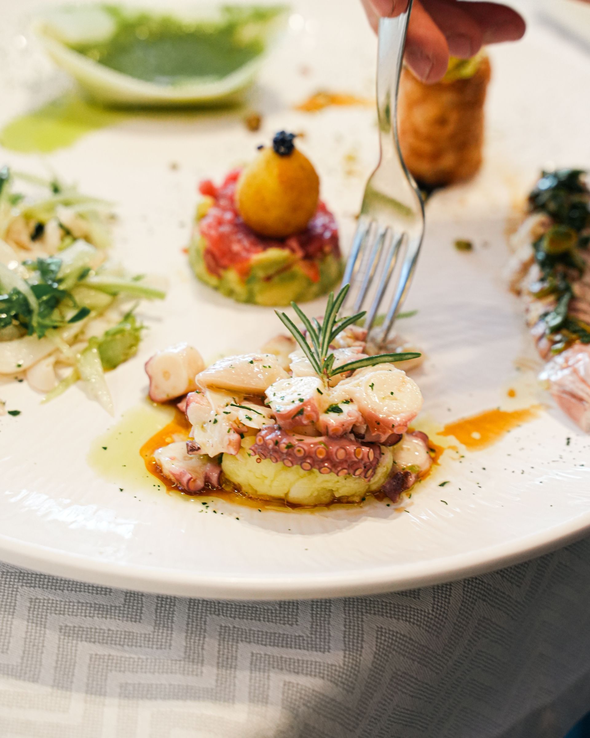 4. Specialità di mare del ristorante pesce a Senigallia Pulcinella, tra primi e secondi di pesce