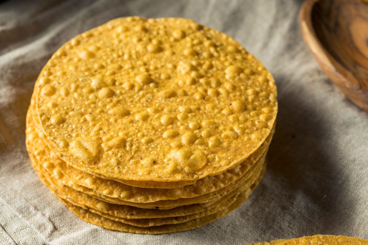 Tortillas de harina y tostadas