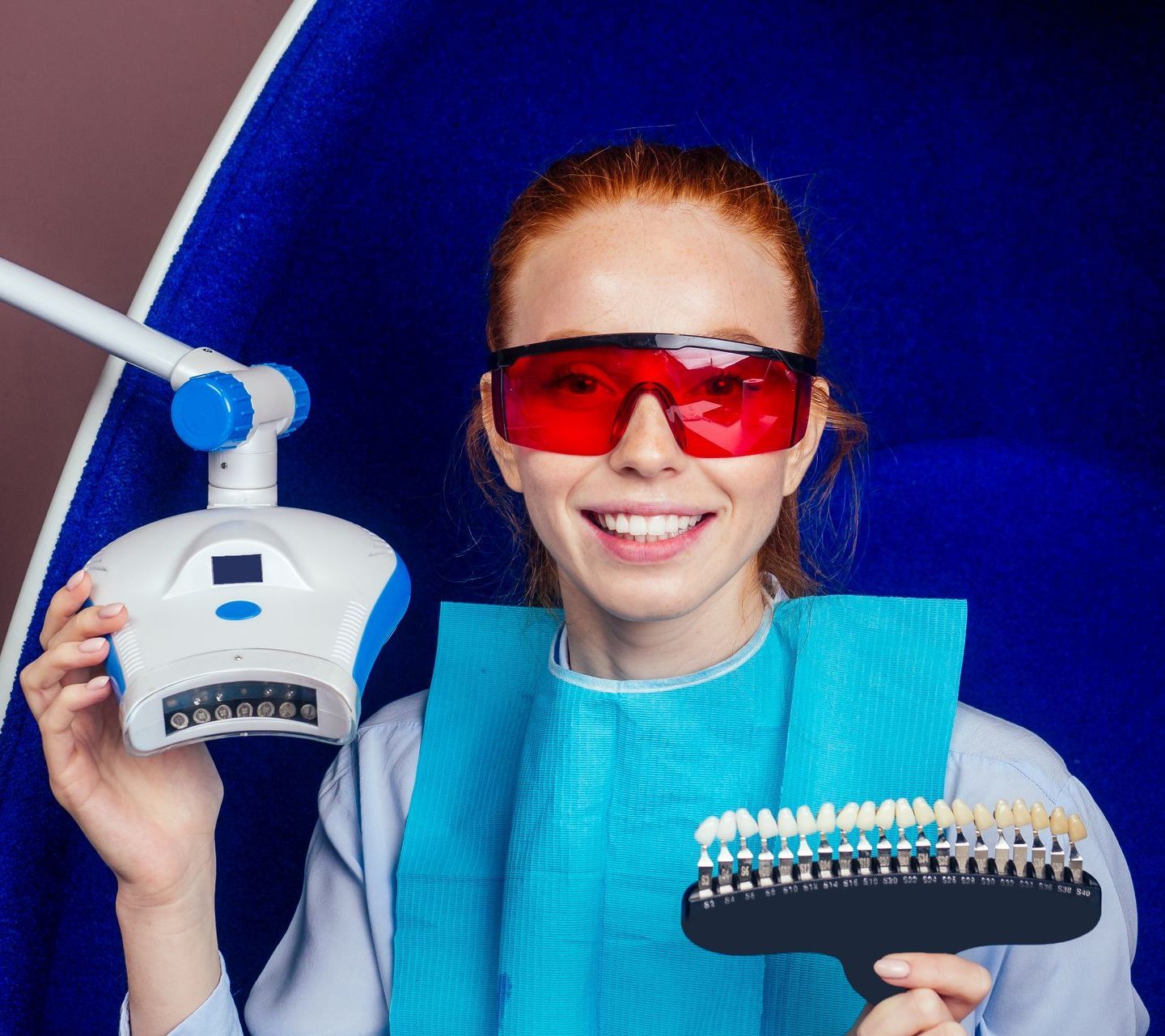 Get professional teeth whitening by our affordable dentist in Somerset, NJ. woman smiling get teeth whitening done at our cosmetic dentist near Somerset, NJ