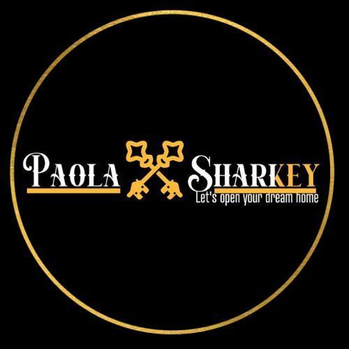 Logo with gold circle: