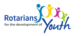 The logo for the rotarians for the development of youth