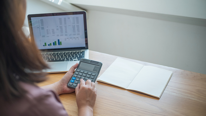 Logistics account manager planning courier and delivery services