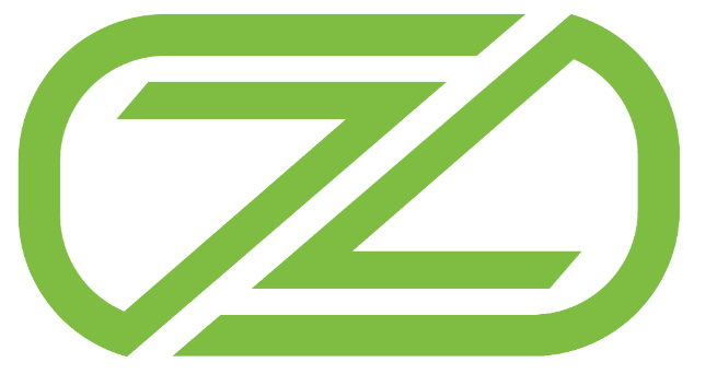 Green stylized “Z” logo inside a rounded rectangle on a white background