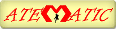 Atematic Puertas Automáticas, logotipo.