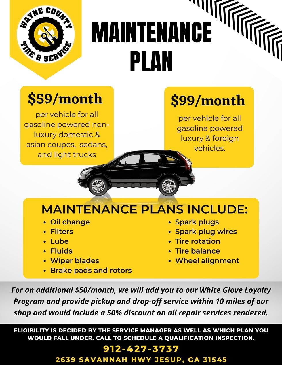 Maintenance Plan
