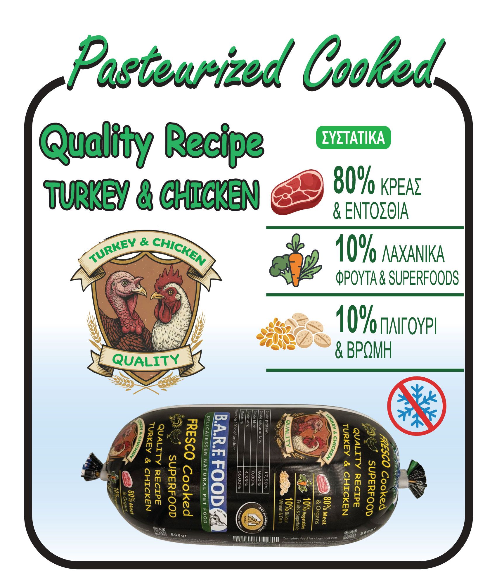 FRESCO Stabilized Quality Turkey & Chicken Recipe