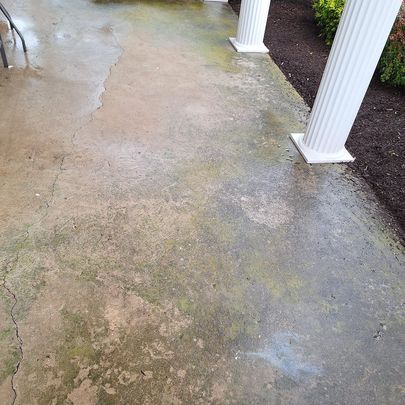 Concrete pressure washing companies near me