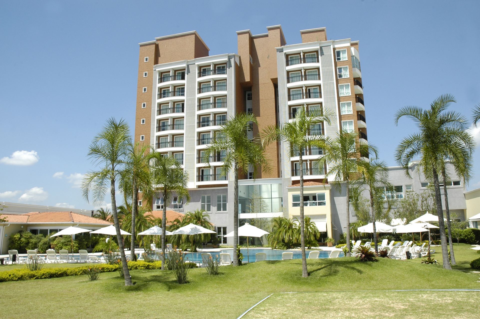 fachada do hotel